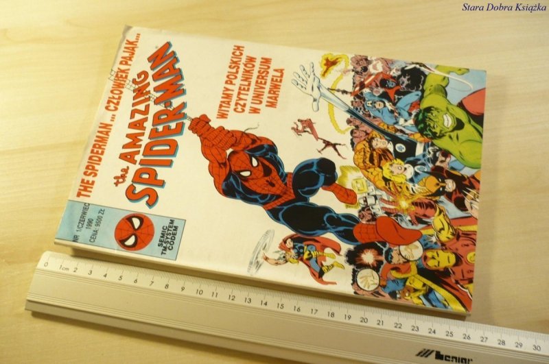 THE AMAZING SPIDER-MAN NR 1/ CZERWIEC 1990