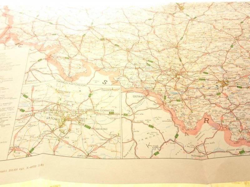 MAPA SAMOCHODOWA POLSKI. ZAŁĄCZNIK DO INFORMATORA