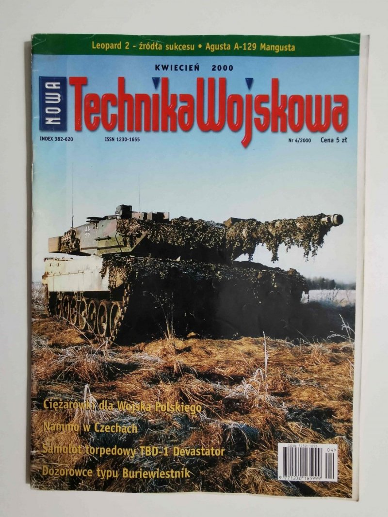 NOWA TECHNIKA WOJSKOWA NR 4/2000