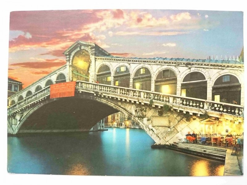 VENEZIA. PONTE DI RIALTO – TRAMONTO