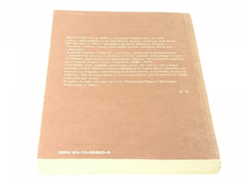 LATARNIA MAŁEGO ŻEGLARZA - Jan Navratil 1985