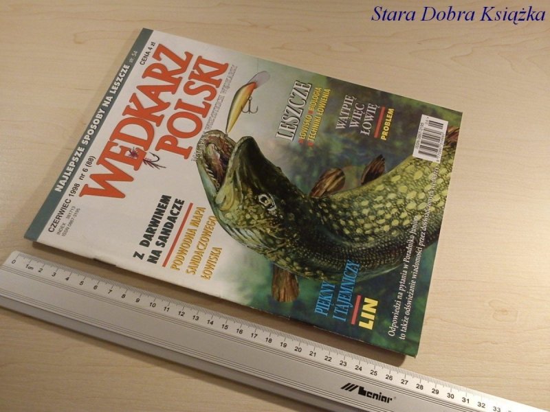 WĘDKARZ POLSKI NR. 6/1998 LESZCZE