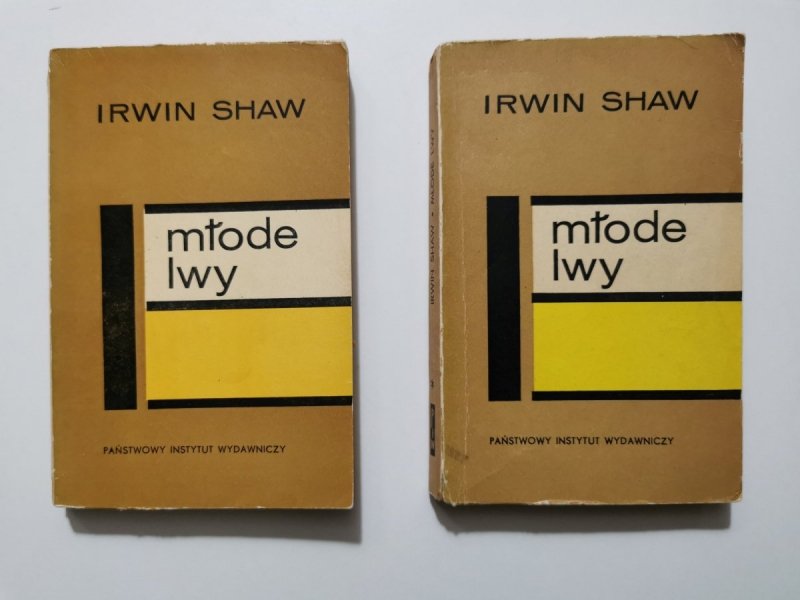 MŁODE LWY TOM I i II - Irwin Shaw 