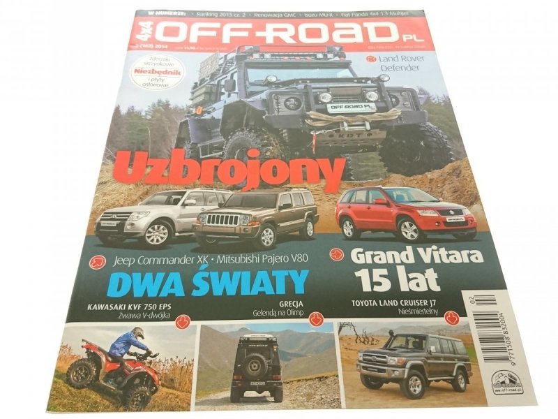 4X4 OFF-ROAD PL 2 (162) 2014 UZBROJONY