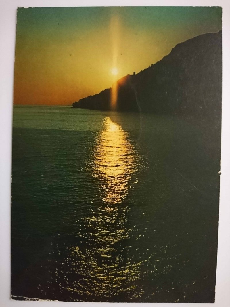 COSTIERA AMALFITANA. TRAMONTO