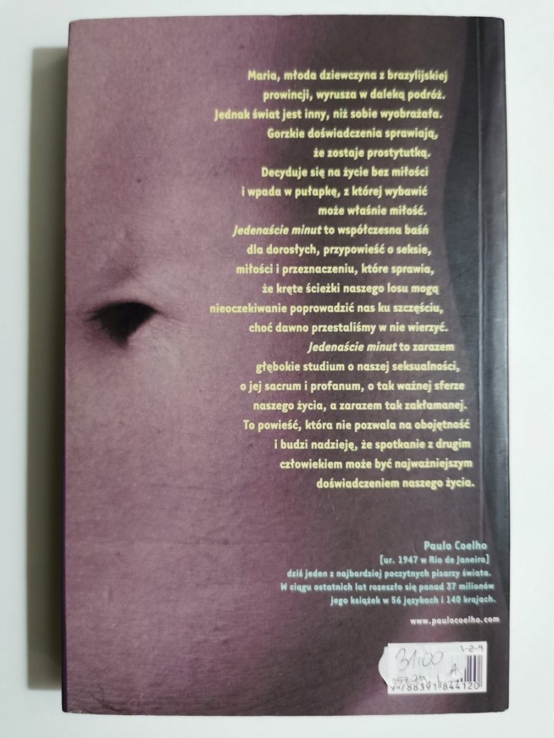 JEDENAŚCIE MINUT - Paulo Coelho 