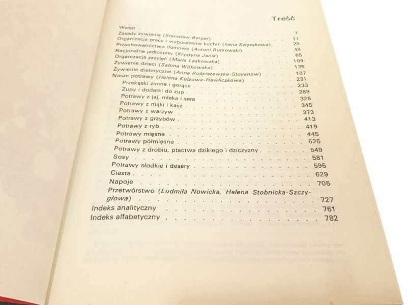 KUCHNIA POLSKA - prof. dr Stanisław Berger 1985