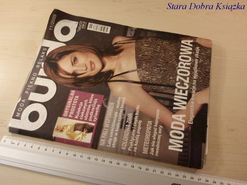 BURDA 11/2003 MODA WIECZOROWA