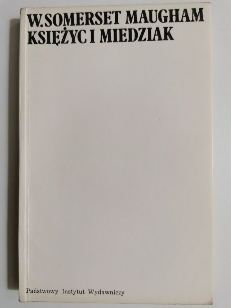 KSIĘŻYC I MIEDZIAK - W. Somerset Maugham 1974