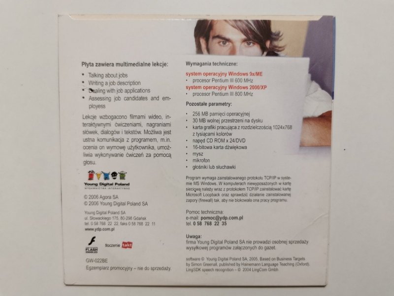 BUSINESS ENGLISH UNIT B JOB DESCRIPTION CD 2