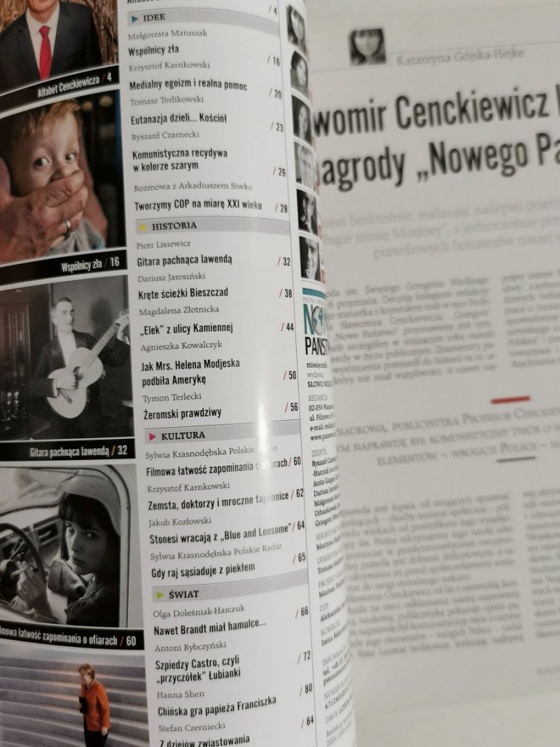 NIEZALEŻNA GAZETA POLSKA NOWE PAŃSTWO 01/2017