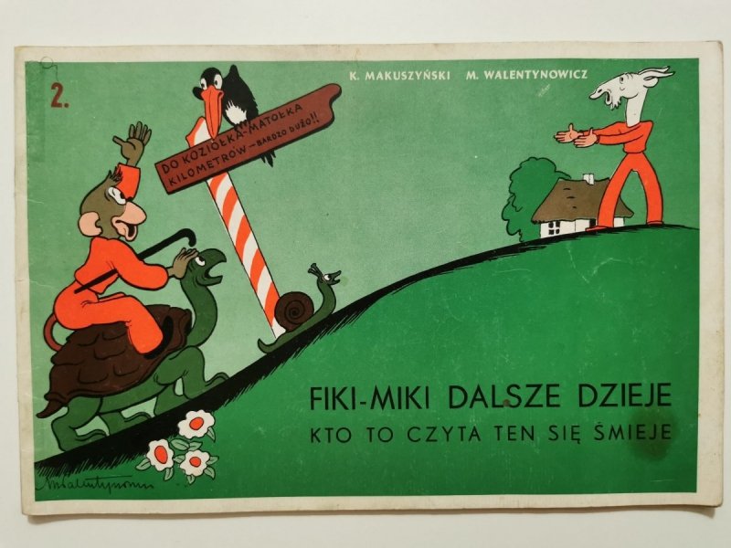FIKI-MIKI DALSZE DZIEJE. KTO TO CZYTA TEN SIĘ ŚMIEJE 1989