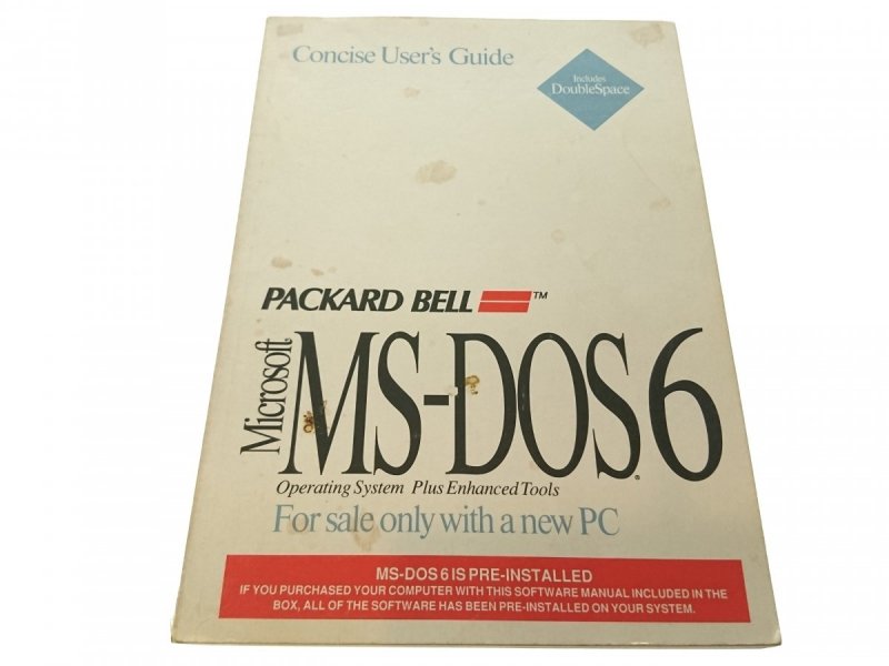MICROSOFT MS-DOS 6 CONCISE USER'S GUIDE