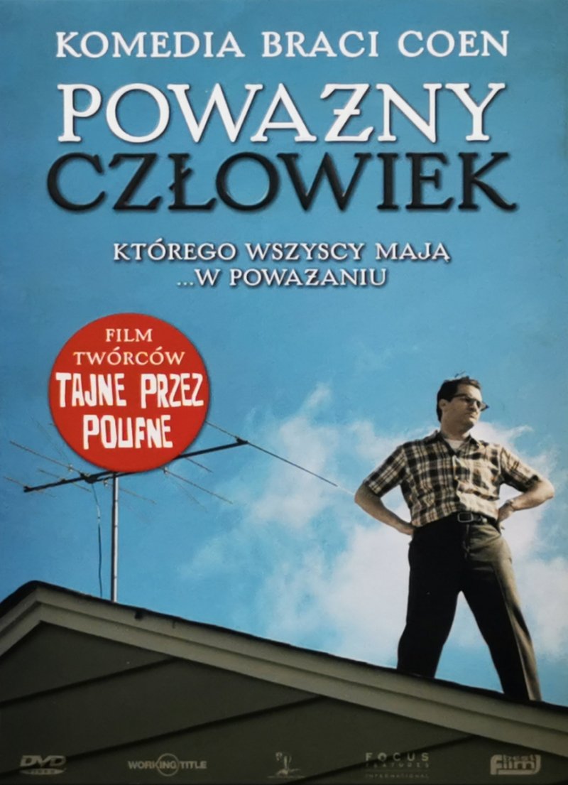 DVD. POWAŻNY CZŁOWIEK