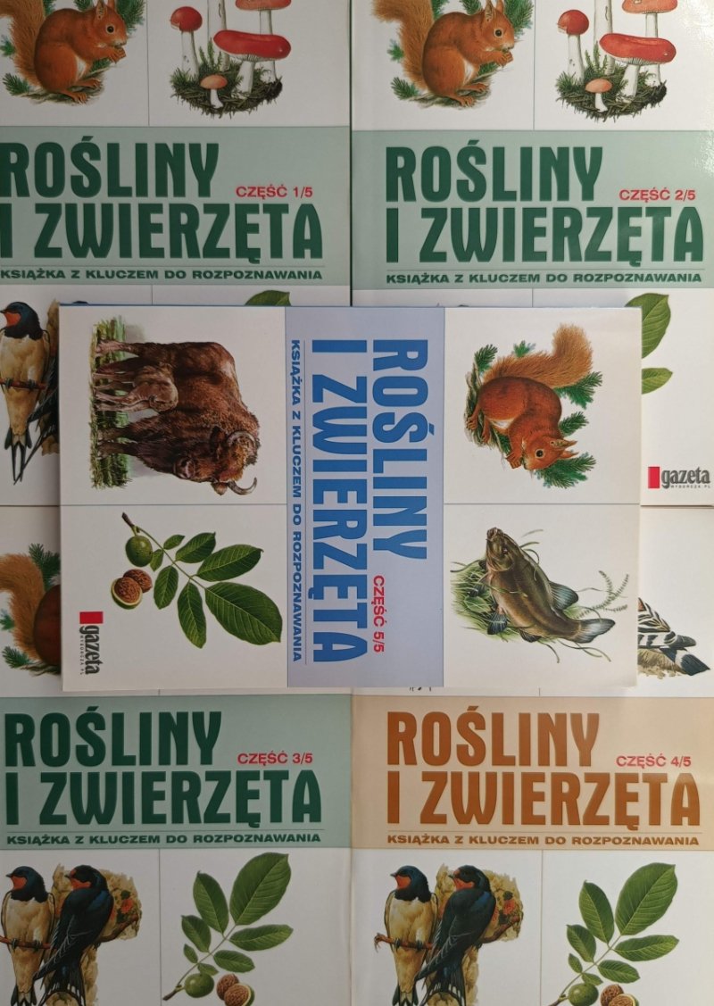 ROŚLINY I ZWIERZĘTA CZĘŚCI 1-5