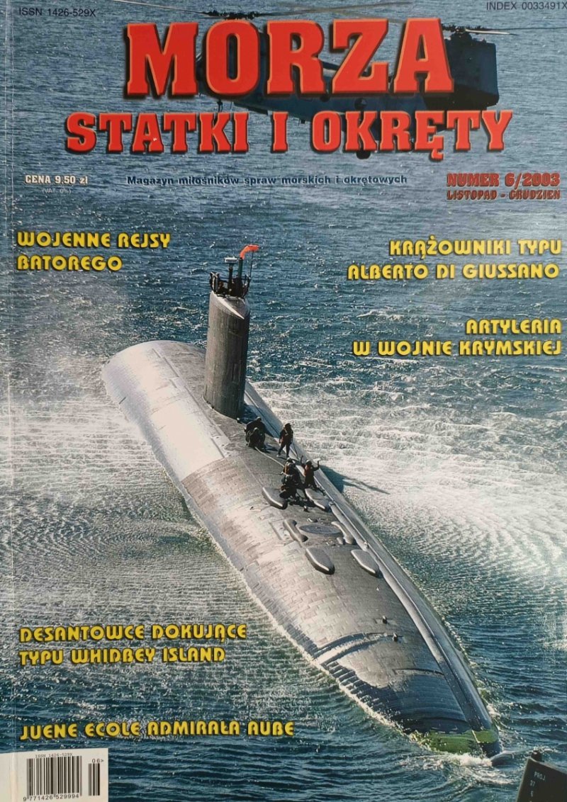 MORZA STATKI I OKRĘTY NR 6/2003
