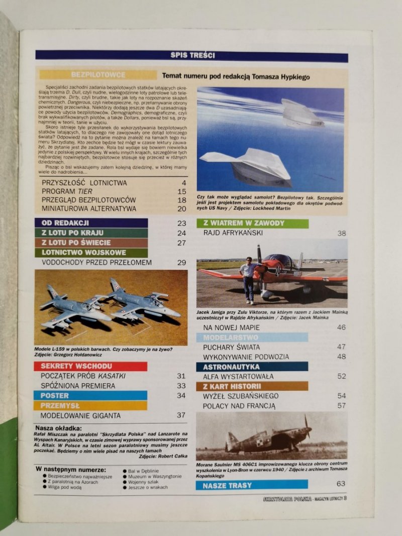 SKRZYDLATA POLSKA NR 2/1999 LUTY