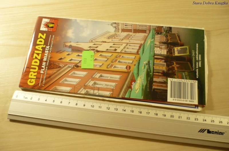 GRUDZIĄDZ. PLAN MIASTA 2002/2003