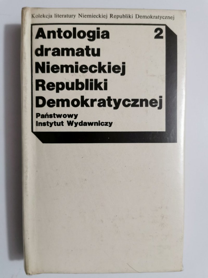 ANTOLOGIA DRAMATU NIEMIECKIEJ REPUBLIKI DEMOKRATYCZNEJ TOM II 1980