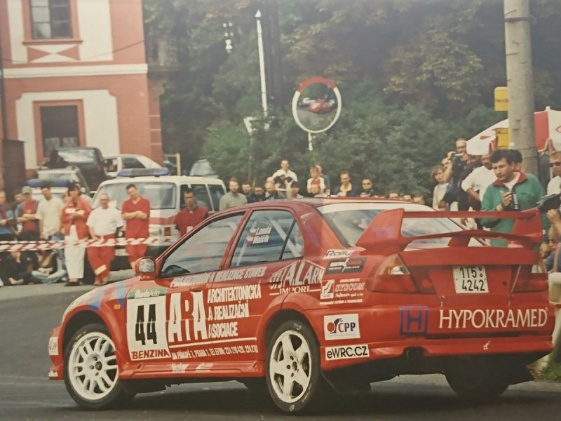 RAJD WRC 2005 ZDJĘCIE NUMER #184 MITSUBISHI LANCER