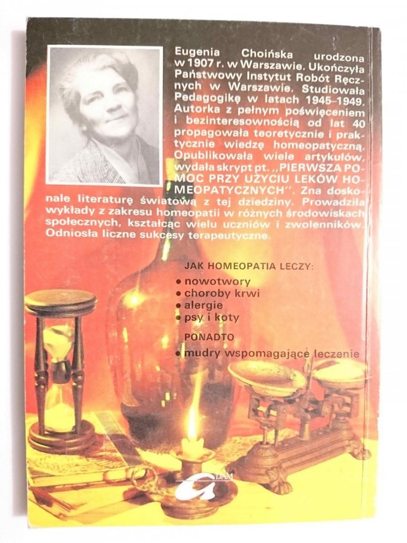 HOMEOPATIA PRAKTYCZNA - Eugenia Choińska 1997