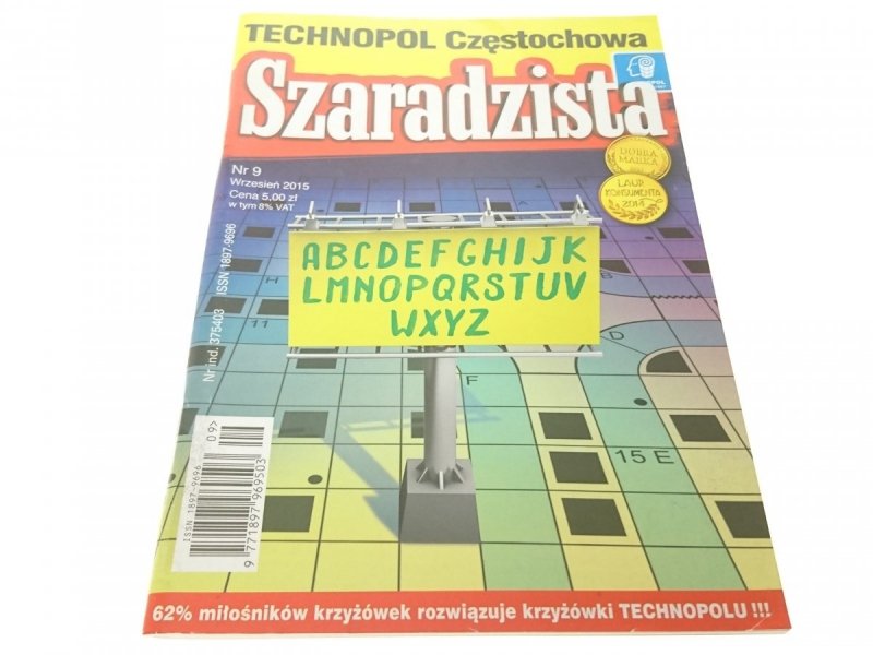 SZARADZISTA NR 9 WRZESIEŃ 2015