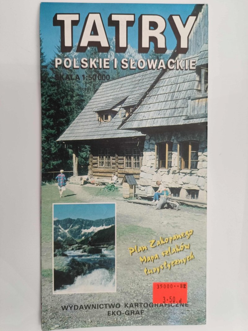 TATRY POLSKIE I SŁOWACKIE 1:50 000