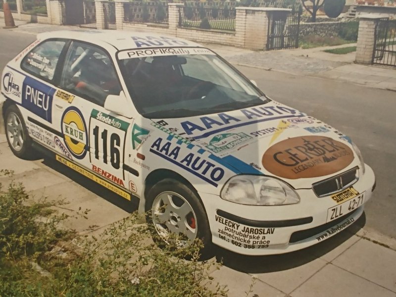 RAJD WRC 2005 ZDJĘCIE NUMER #272 HONDA CIVIC
