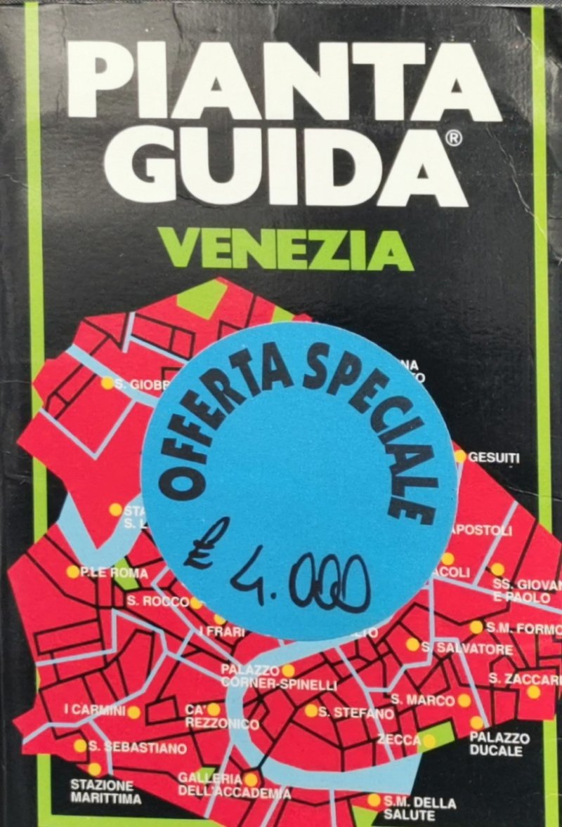 PIANTA GUIDA VENEZIA