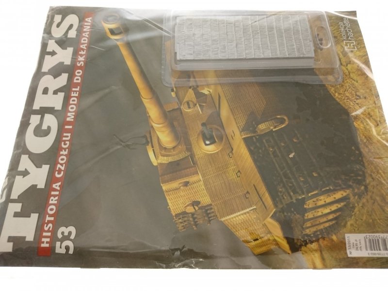 TYGRYS HISTORIA CZOŁGU I MODEL DO SKŁADANIA NR 053