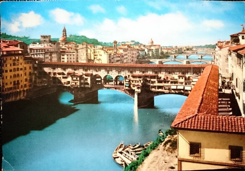 FIRENZE. VIEW OF THE BRIDGES