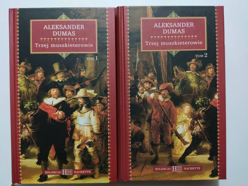 TRZEJ MUSZKIETEROWIE CZ.I i II - Aleksander Dumas