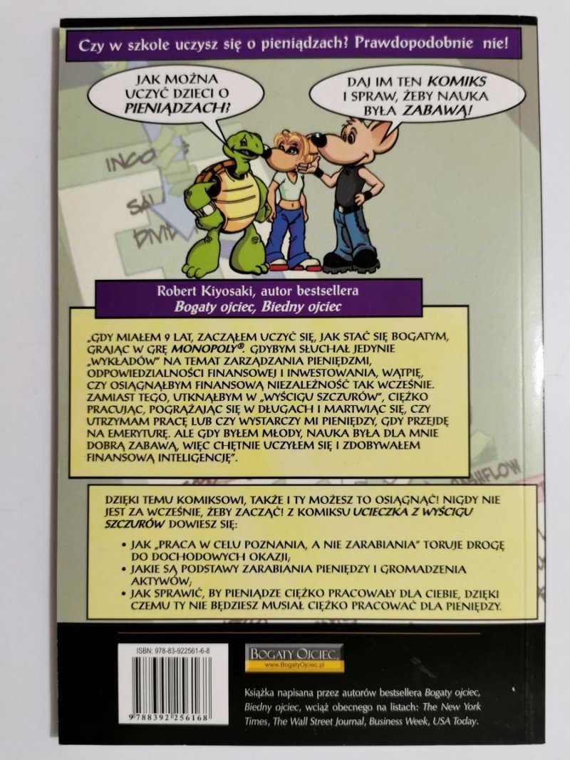 UCIECZKA Z WYŚCIGU SZCZURÓW - Robert T. Kiyosaki 2005