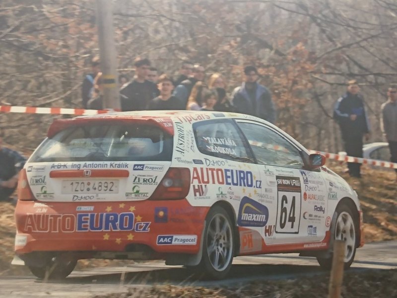 RAJD WRC 2005 ZDJĘCIE NUMER #166 HONDA CIVIC