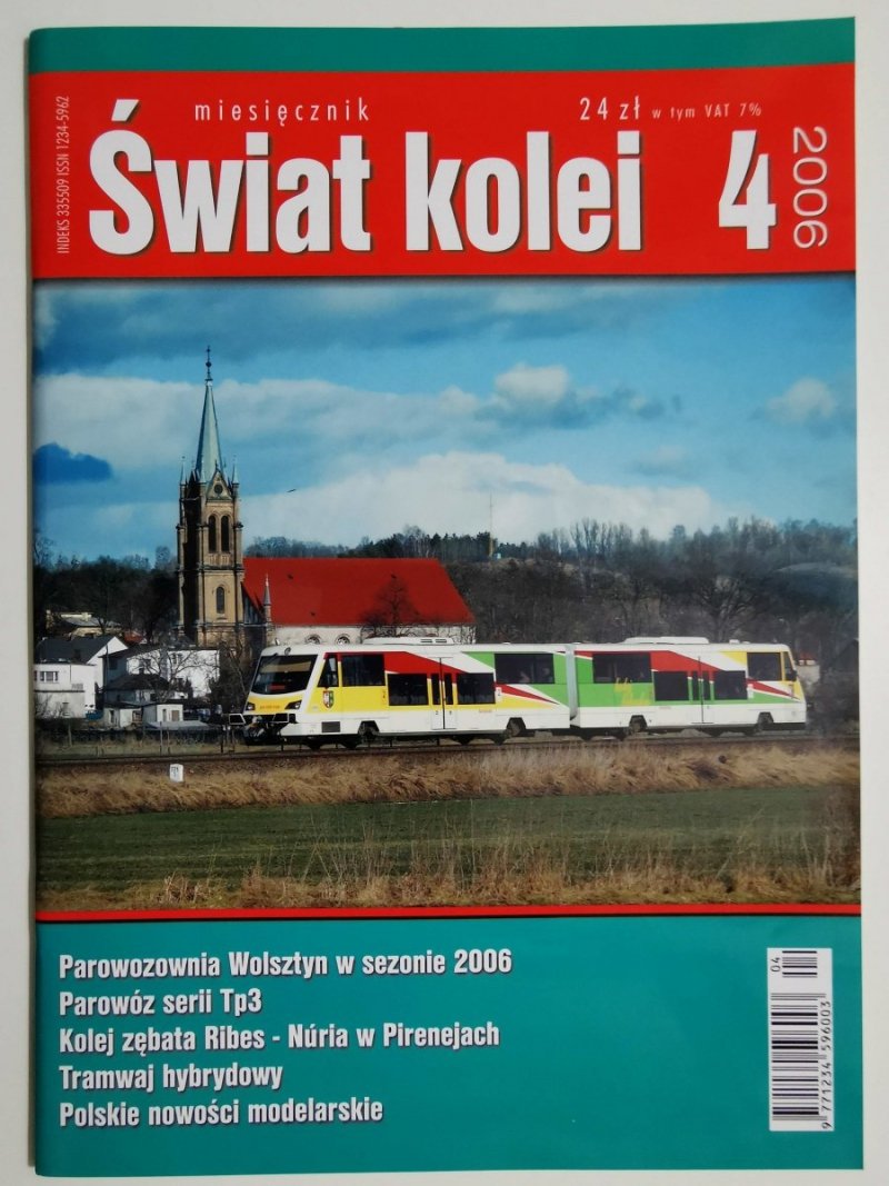 Miesięcznik. Świat kolei 04/2006