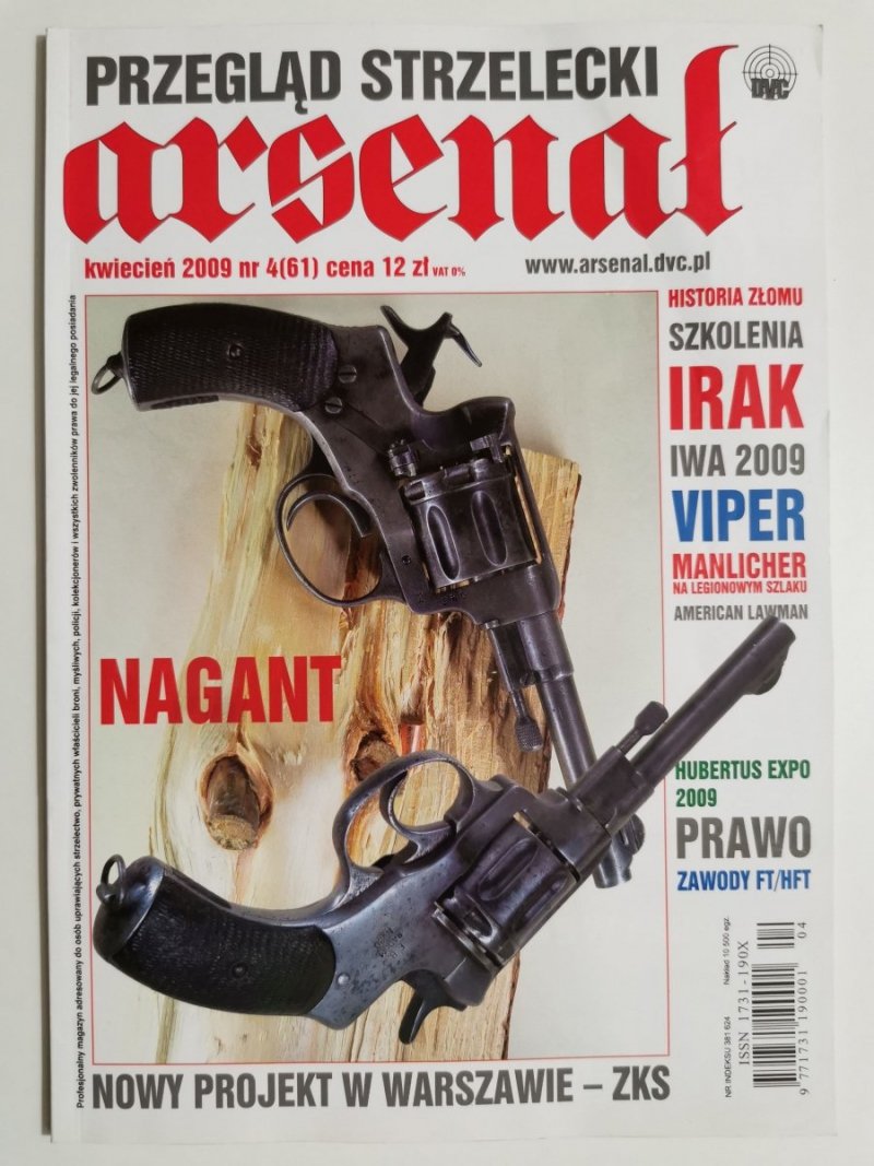 PRZEGLĄD STRZELECKI ARSENAŁ KWIECIEŃ 2009 NR 4 (61)