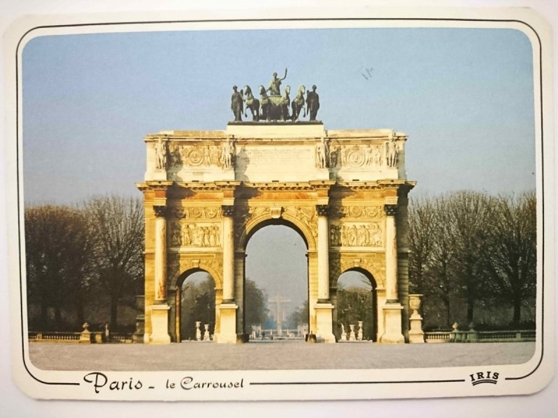 PARIS. L’ARC DE TRIOMPHE DU CARROUSEL