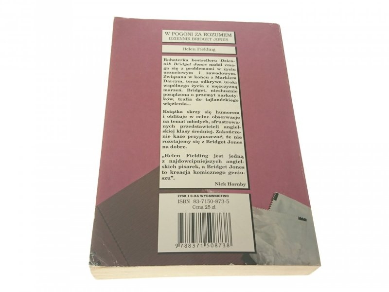 W POGONI ZA ROZUMEM - Helen Fielding 2000