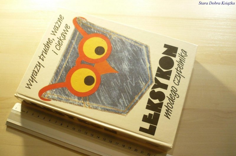 LEKSYKON MŁODEGO CZYTELNIKA. WYRAZY TRUDNE...1989