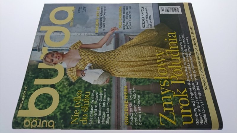 BURDA NR 3/2014 ZMYSŁOWY UROK POŁUDNIA