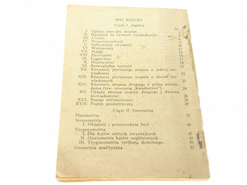 WZORY I KRÓTKIE REPETITORIUM MATEMATYKI Nikodymowa