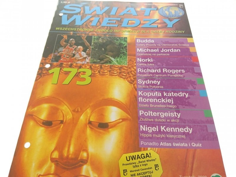 ŚWIAT WIEDZY NR 173 TYGODNIK 2000