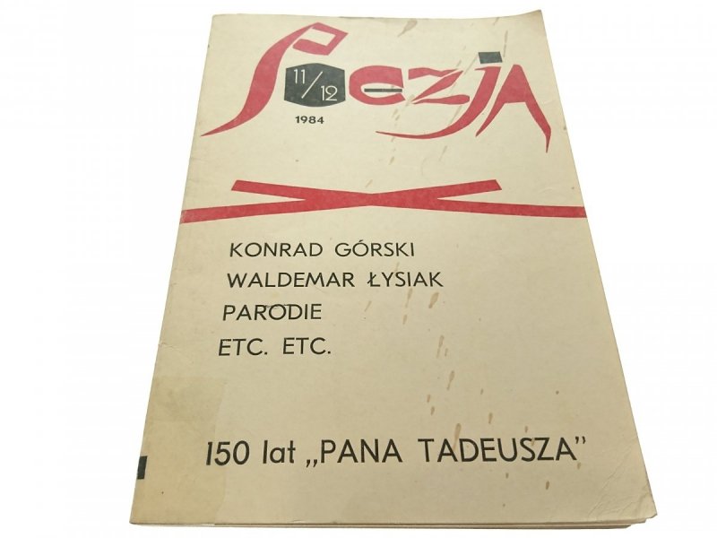POEZJA 11/12 1984