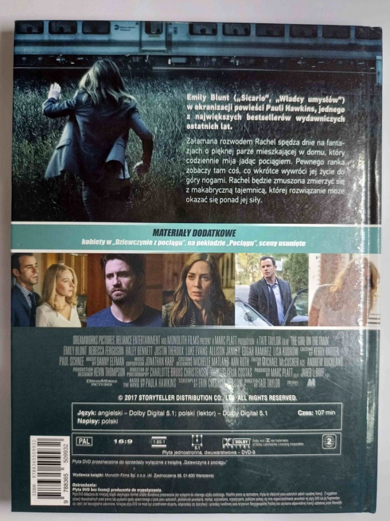 DVD. DZIEWCZYNA Z POCIĄGU