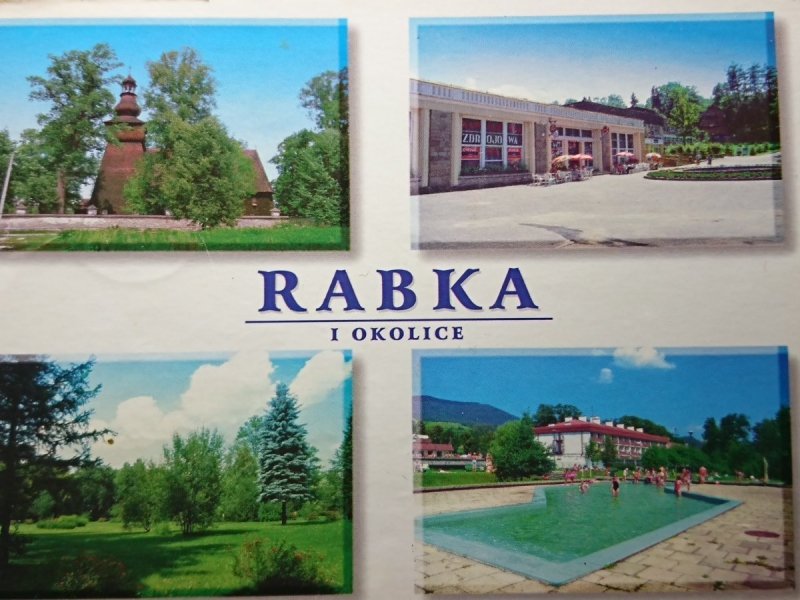 RABKA I OKOLICE. KOŚCIÓŁ (XVII w.) KAWIARNIA