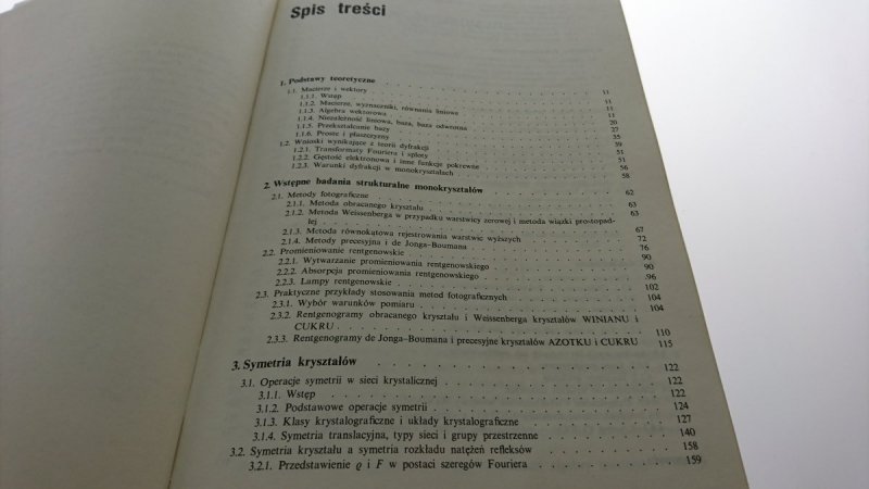 RENTGENOGRAFIA STRUKTURALNA MONOKRYSZTAŁÓW Luger
