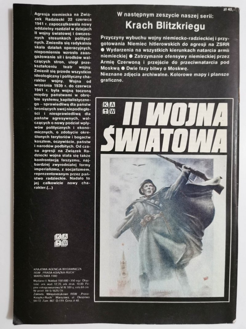 II WOJNA ŚWIATOWA BAŁKANY 1940-1941 