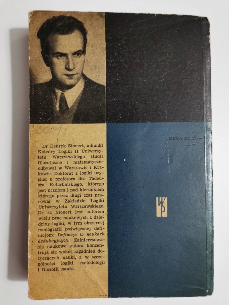 JĘZYK I NAUKA - Henryk Stonert 1964