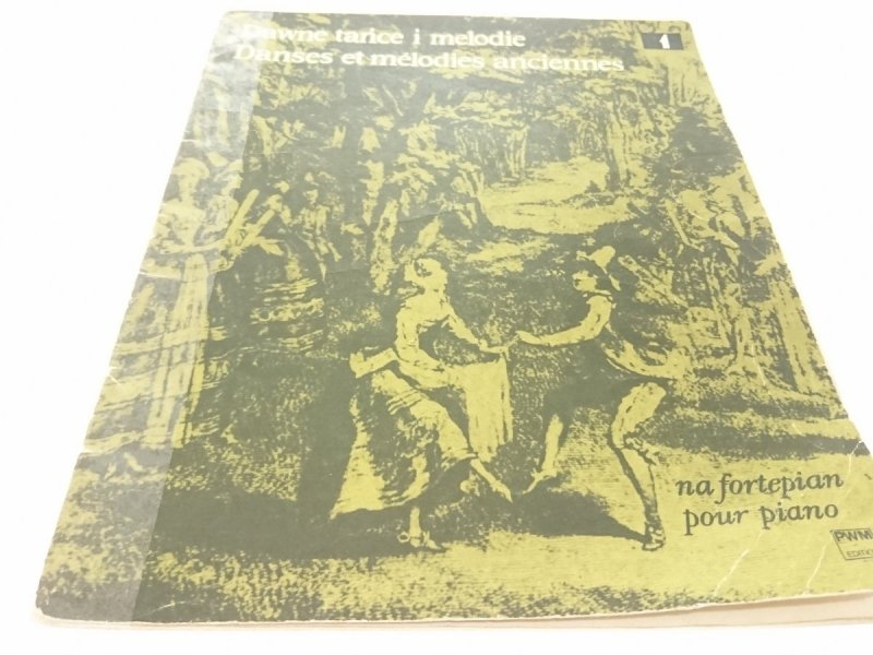 DAWNE TAŃCE I MELODIE NA FORTEPIAN CZĘŚĆ I 1990