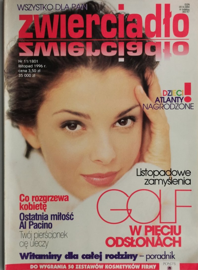 ZWIERCIADŁO NR. 11/1801 LISTOPAD 1996